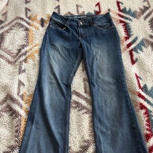 Wrangler Women's Dark Blue Flare Jeans